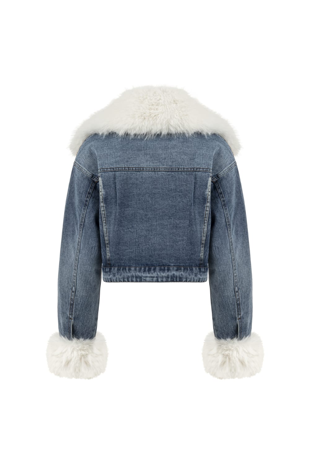 Seize The Day-Gina Denim Kürk Ceket-Ceket-4-Milagron.com