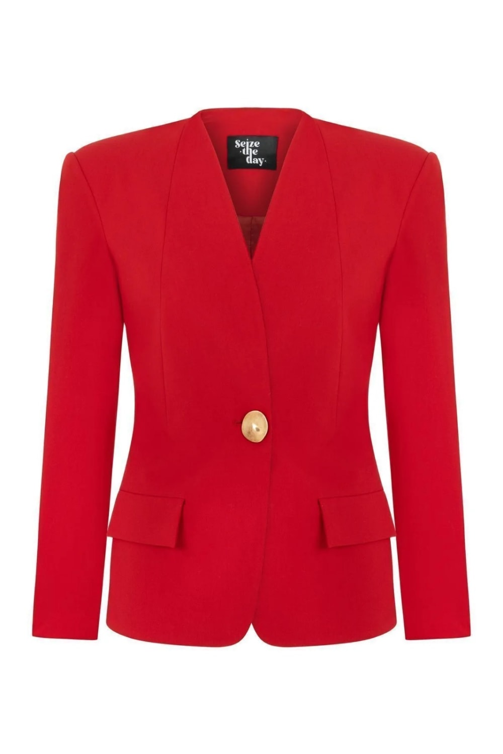 Seize The Day-Sasha Gold Dugme Detayli Ceket-Ceket-1-Milagron.com