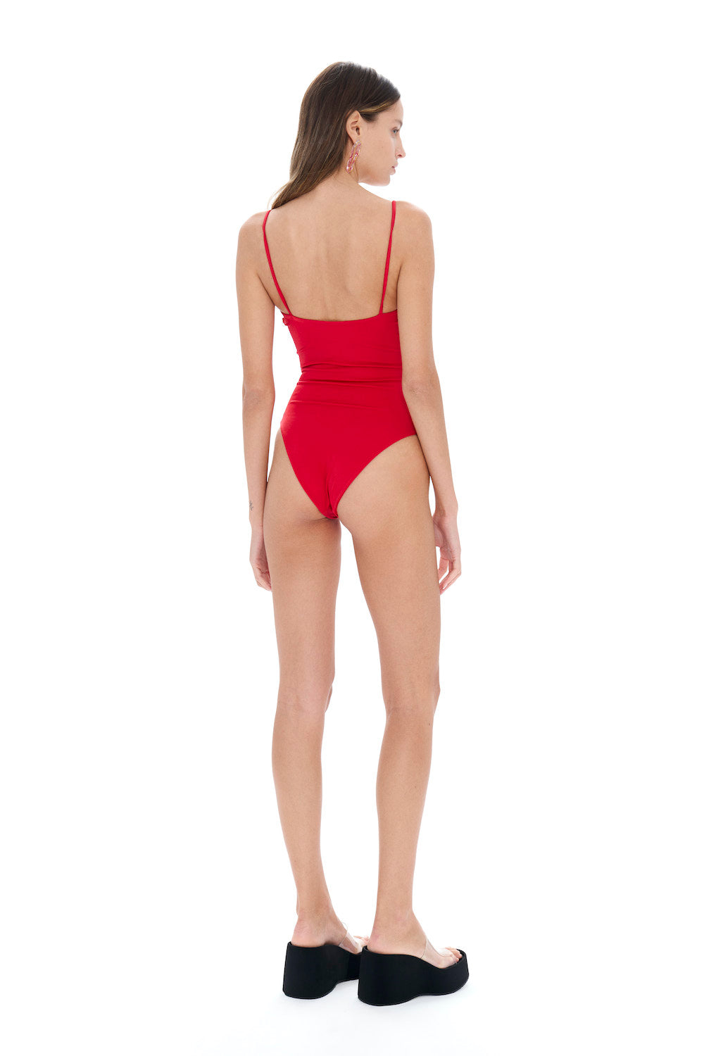 Selia Richwood-Ada Red Swimsuit-Bikini & Mayo-3-Milagron.com