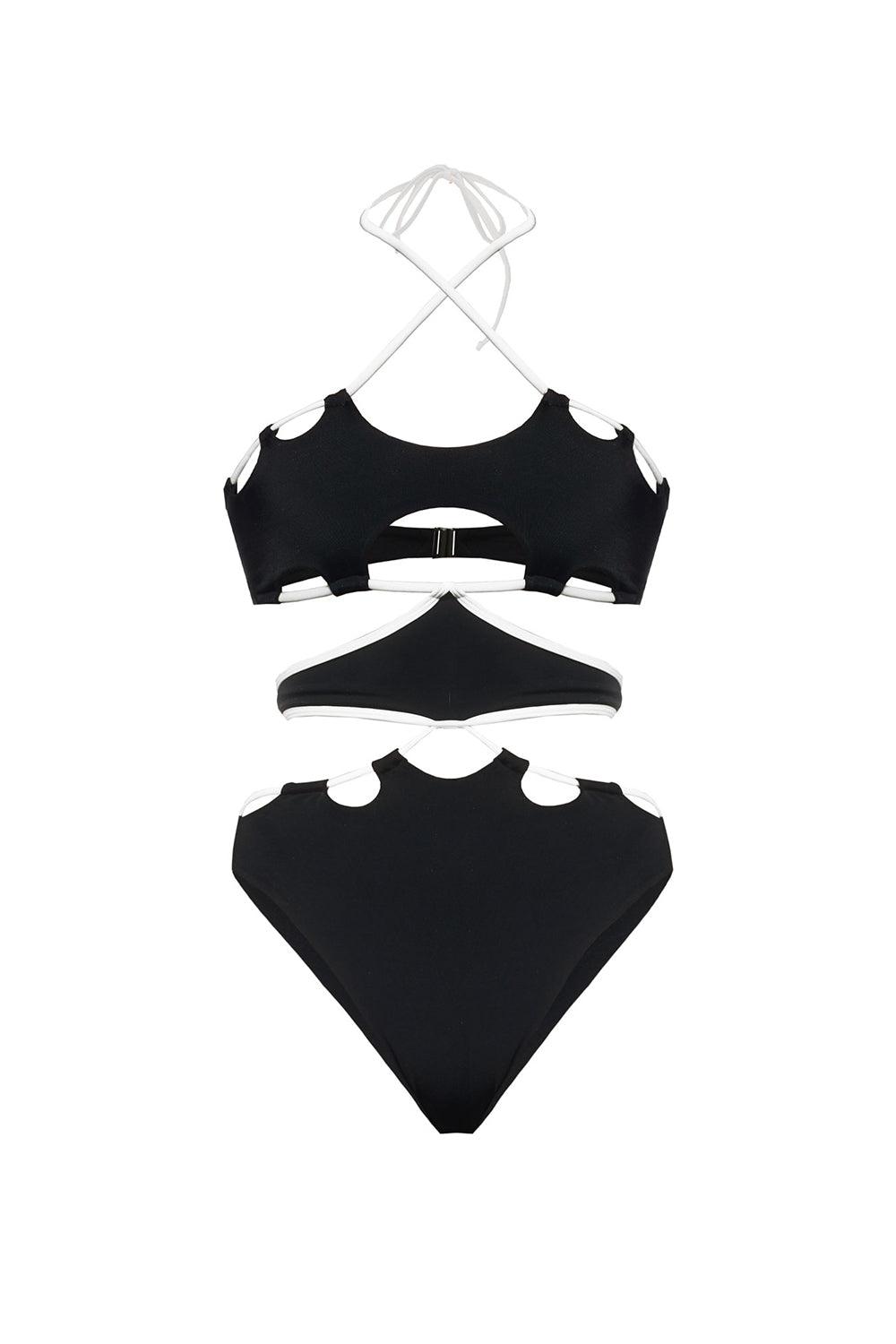 Selia Richwood-Eudora Bw Swimsuit-Bikini & Mayo-1-Milagron.com