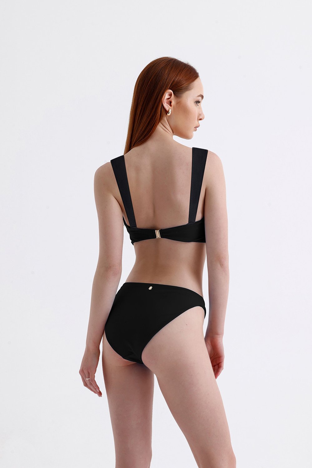 Sellie-Dusk Nero Halka Detaylı Bikini Üstü-Bikini & Mayo-3-Milagron.com