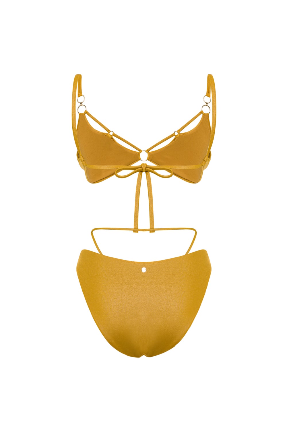 Sellie-Sunset Siren Honey Gold Bikini Üstü-Bikini & Mayo-4-Milagron.com