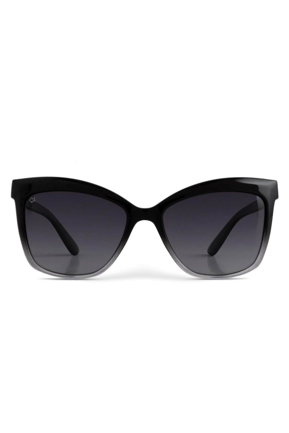 Senlites-Khione Nero Kadın Siyah Polarize Cateye Güneş Gözlüğü-Güneş Gözlüğü-1-Milagron.com