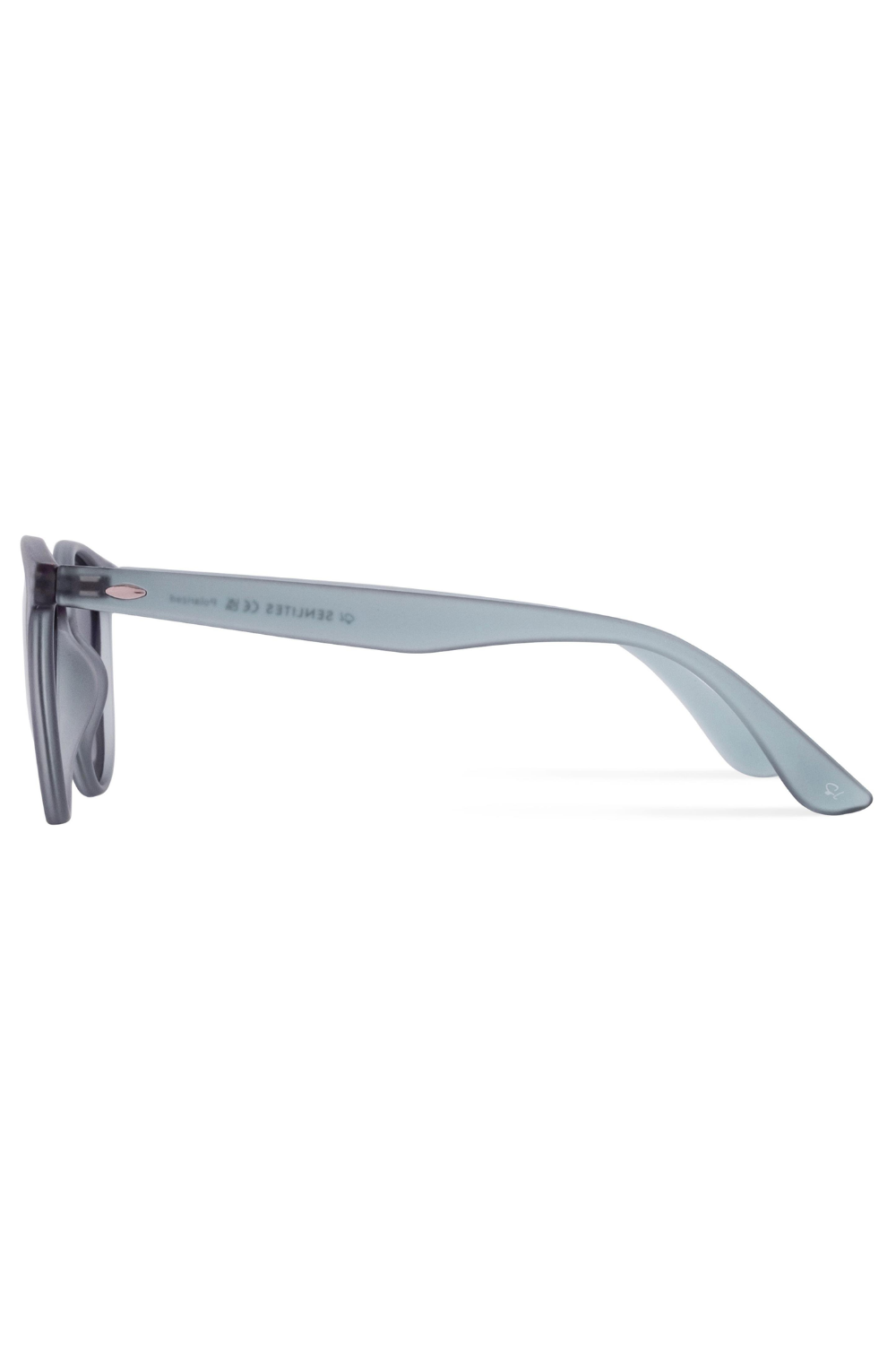 Senlites-Shaye Azzuro Unisex Mat Şeffaf Mavi Polarize Oval Güneş Gözlüğü-Güneş Gözlüğü-3-Milagron.com