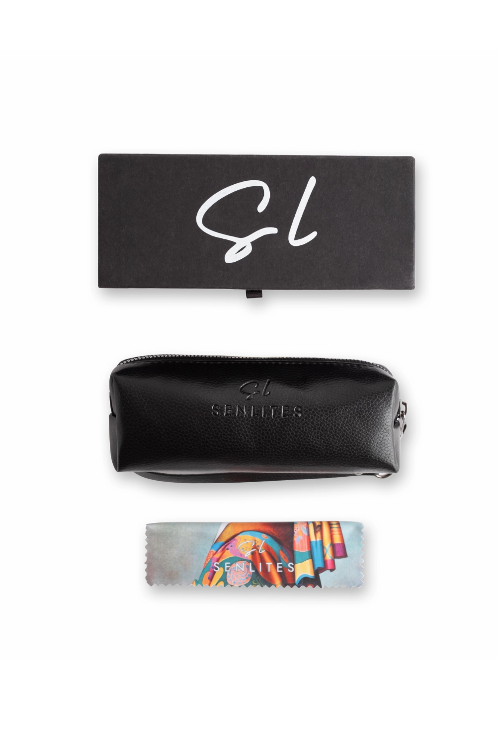 Senlites-Shaye Bianco Unisex Şeffaf Polarize Oval Güneş Gözlüğü-Güneş Gözlüğü-5-Milagron.com