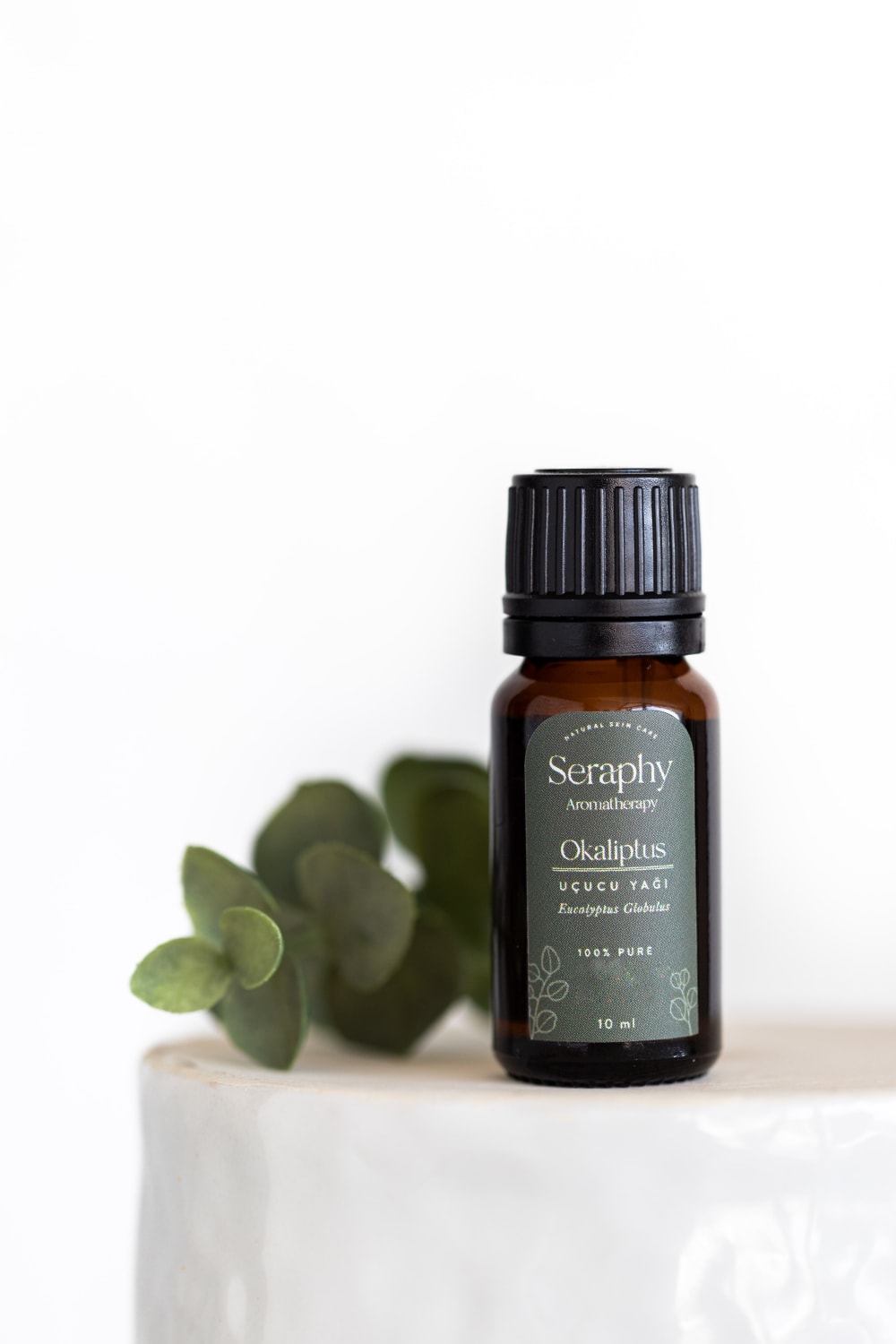 Seraphy Aromatherapy-Okaliptüs Uçucu Yağı - 10ml % 100 Pure-Esansiyel Yağlar-2-Milagron.com