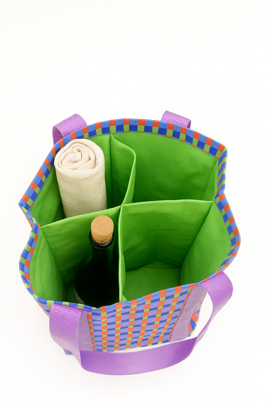 Serein Co-Bottle&Go çanta Dörtlü Lila-3-Milagron.com