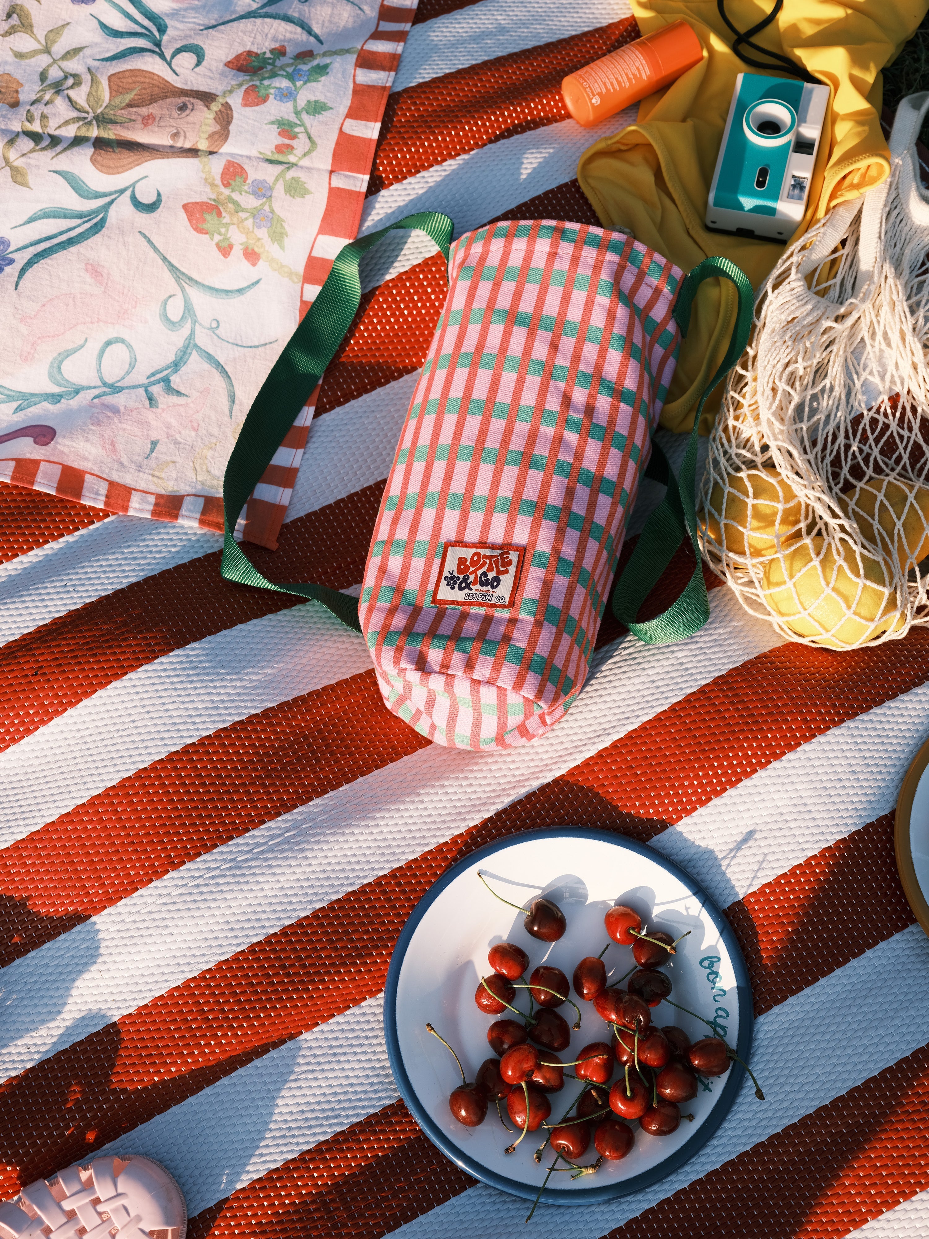 Serein Co-Bottle&Go çanta Tekli Pembe-3-Milagron.com