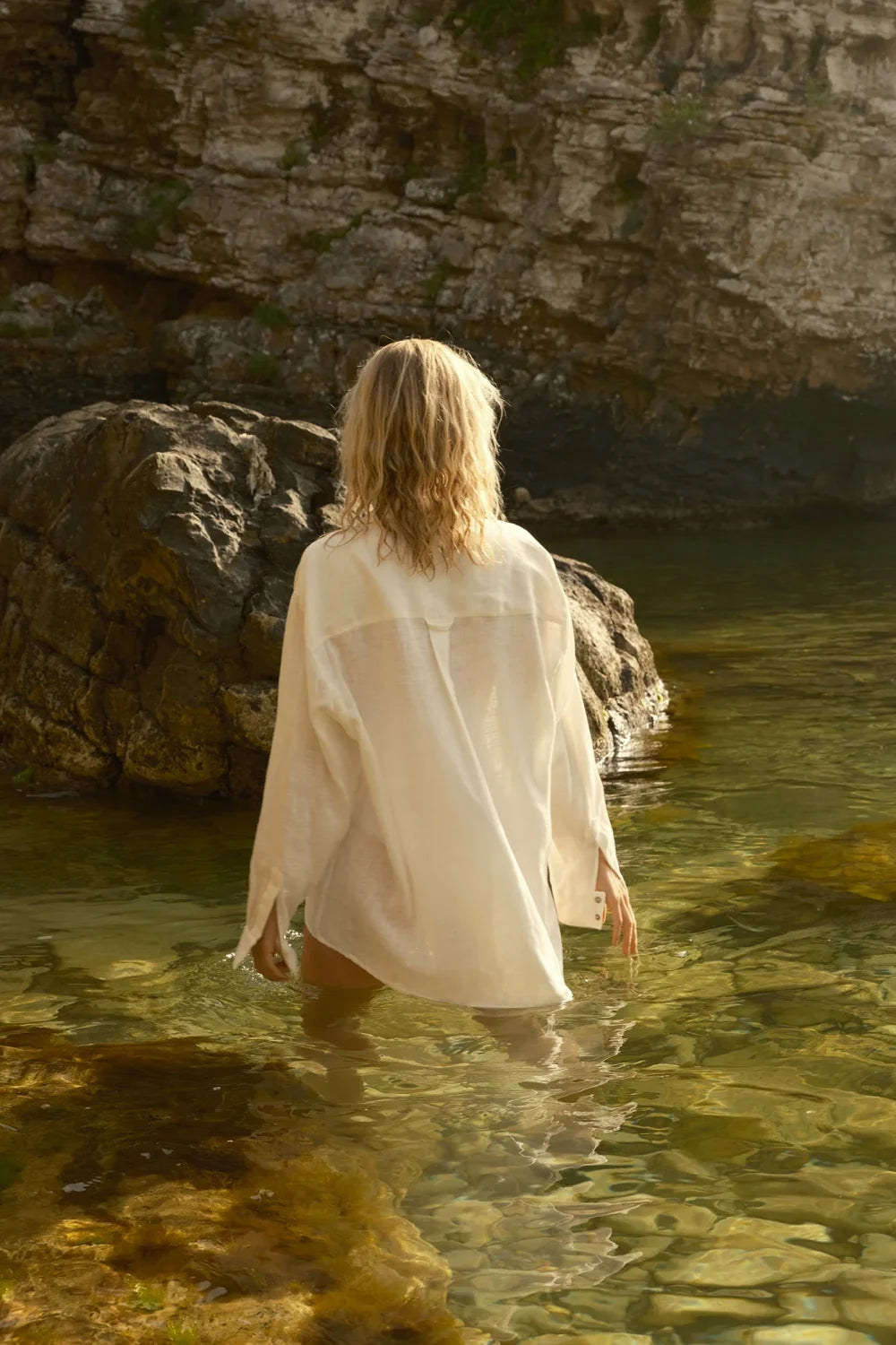 Serein Co-Brok Gömlek Beyaz-Gömlek-2-Milagron.com