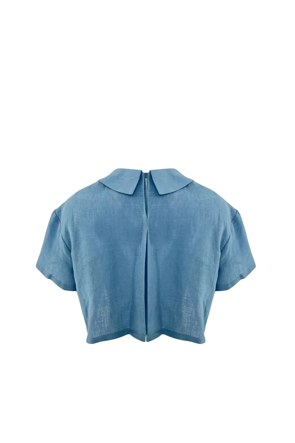 Serein Co-Moon Crop Mavi-Top-5-Milagron.com