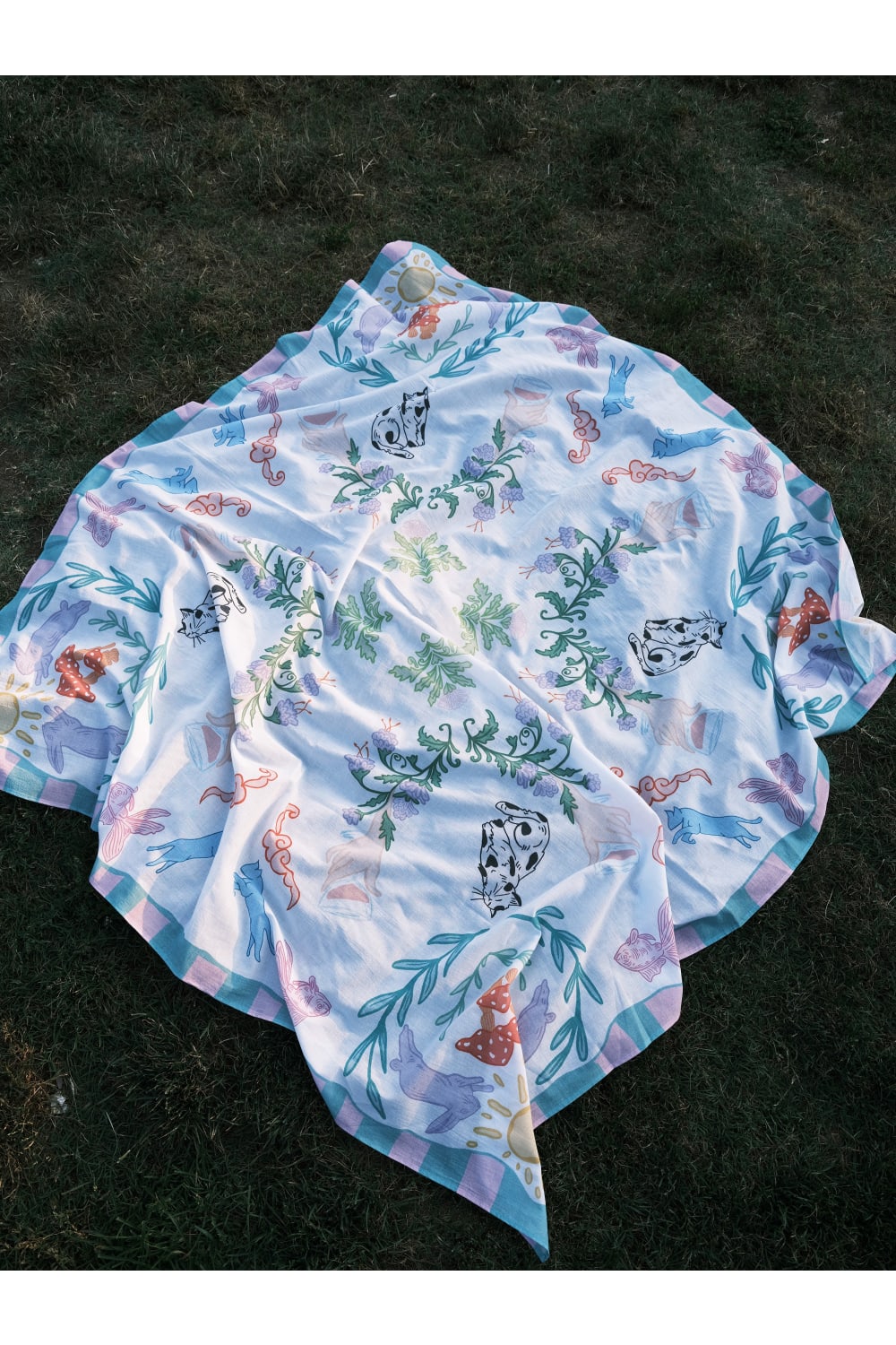 Serein Co-Mushroom Pareo-Şal & Fular-3-Milagron.com