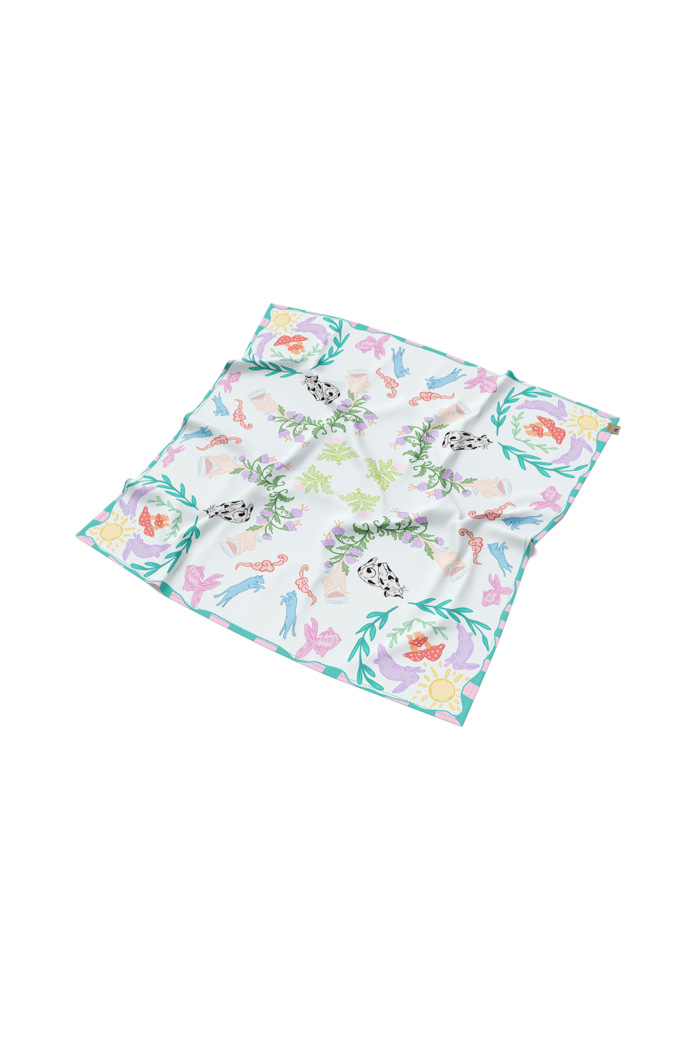 Serein Co-Mushroom Pareo-Şal & Fular-2-Milagron.com