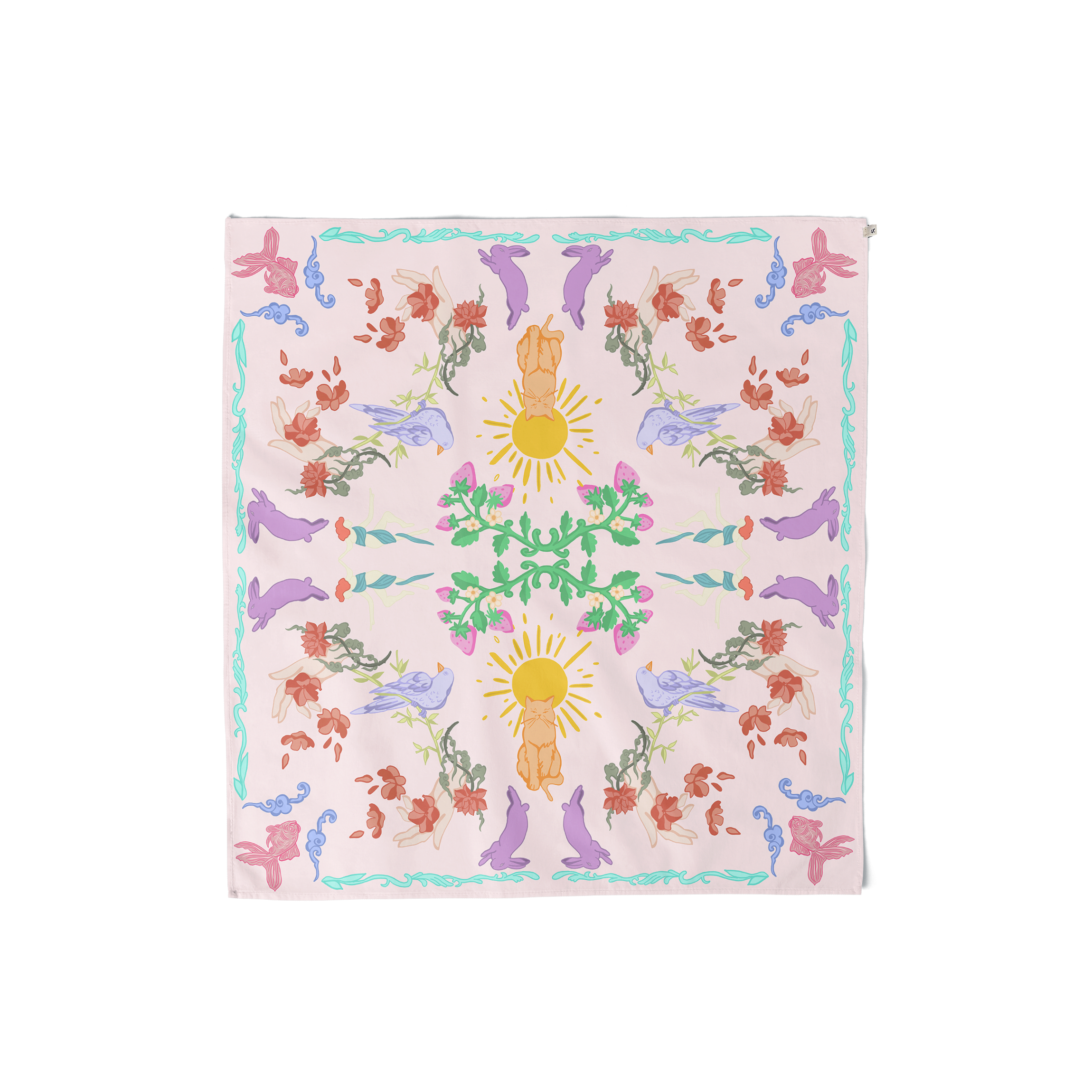 Serein Co-Rabbit Bandana-1-Milagron.com