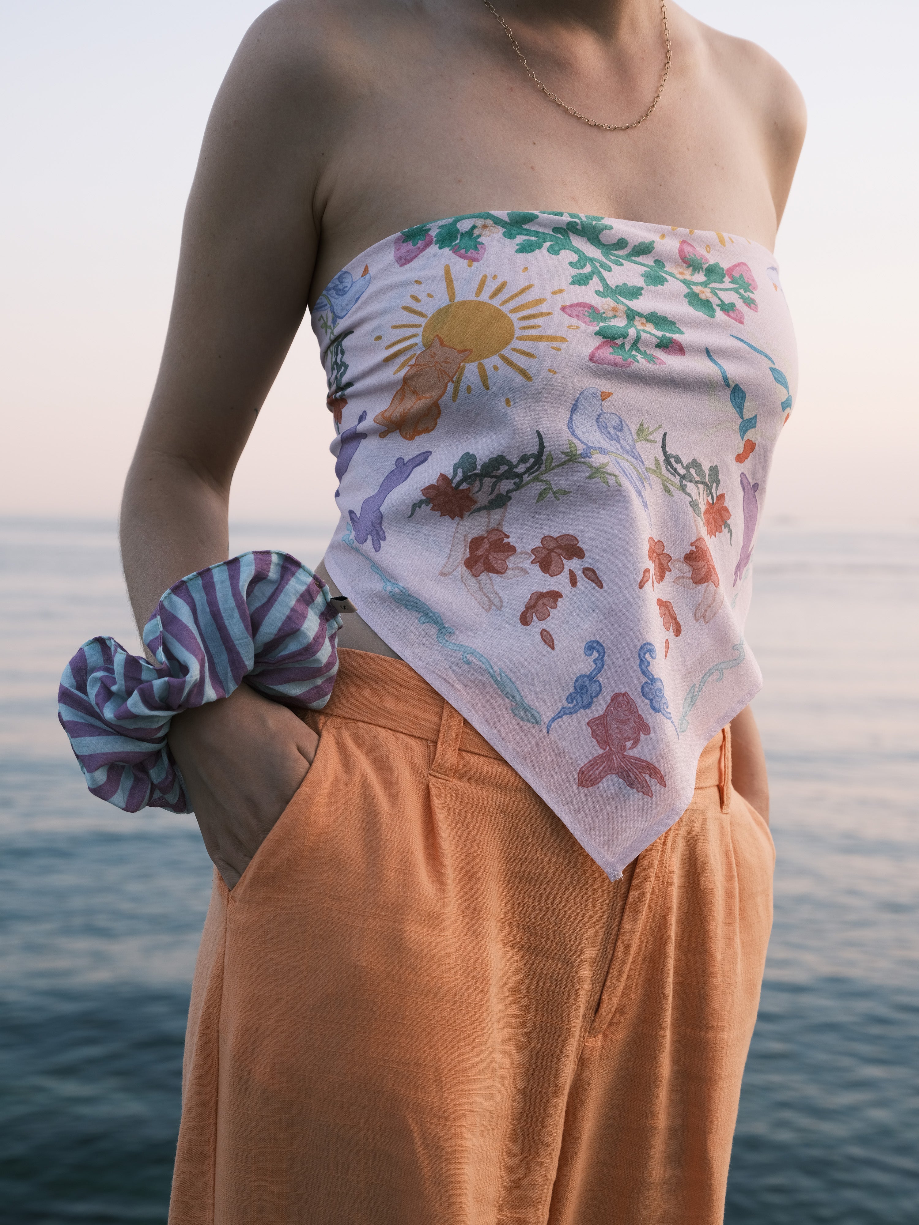 Serein Co-Rabbit Bandana-2-Milagron.com