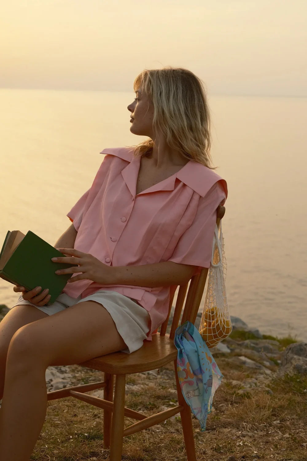 Serein Co-Revival Gömlek Pembe-Gömlek-1-Milagron.com