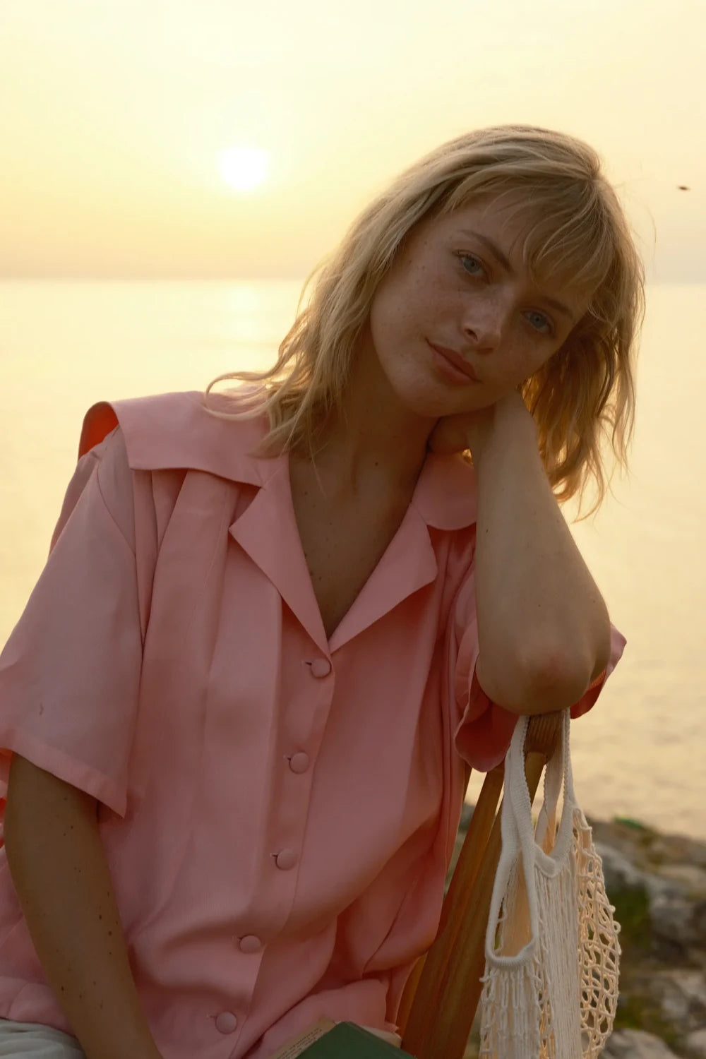 Serein Co-Revival Gömlek Pembe-Gömlek-3-Milagron.com