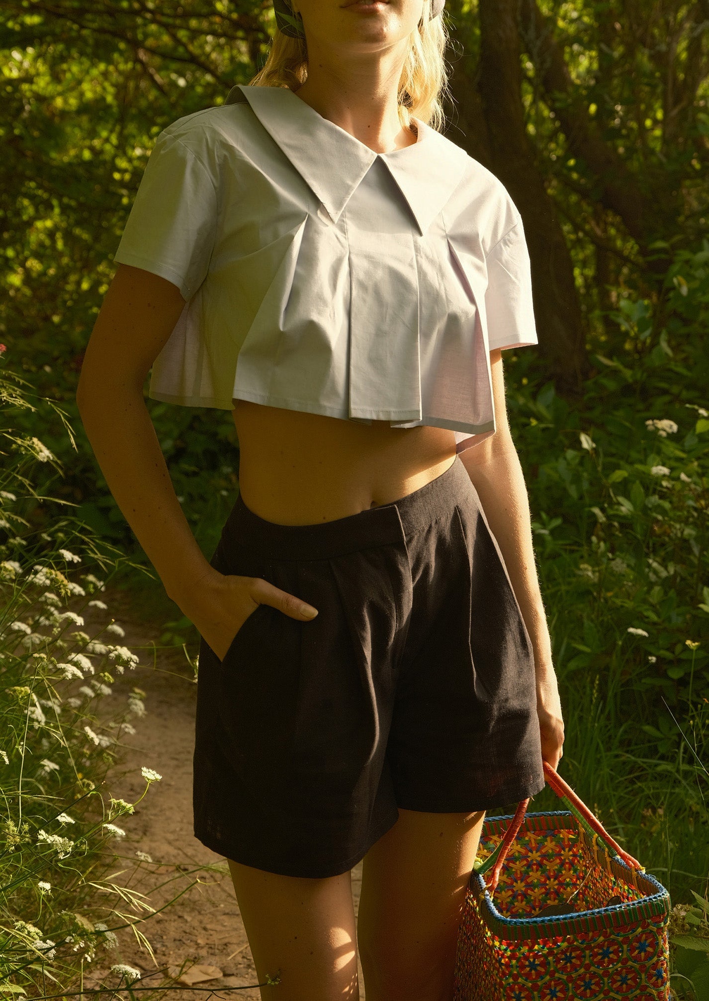 Serein Co-Whim Short Black-Şort-3-Milagron.com