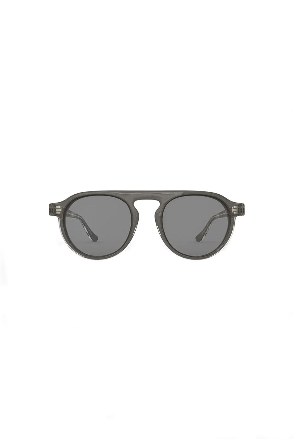 Sertaç Taşdelen-Gri Camlı Siyah Çerçeveli Asetat Cr-39 Uv 400 Unisex Güneş Gözlüğü Model G 03-Güneş Gözlüğü-2-Milagron.com