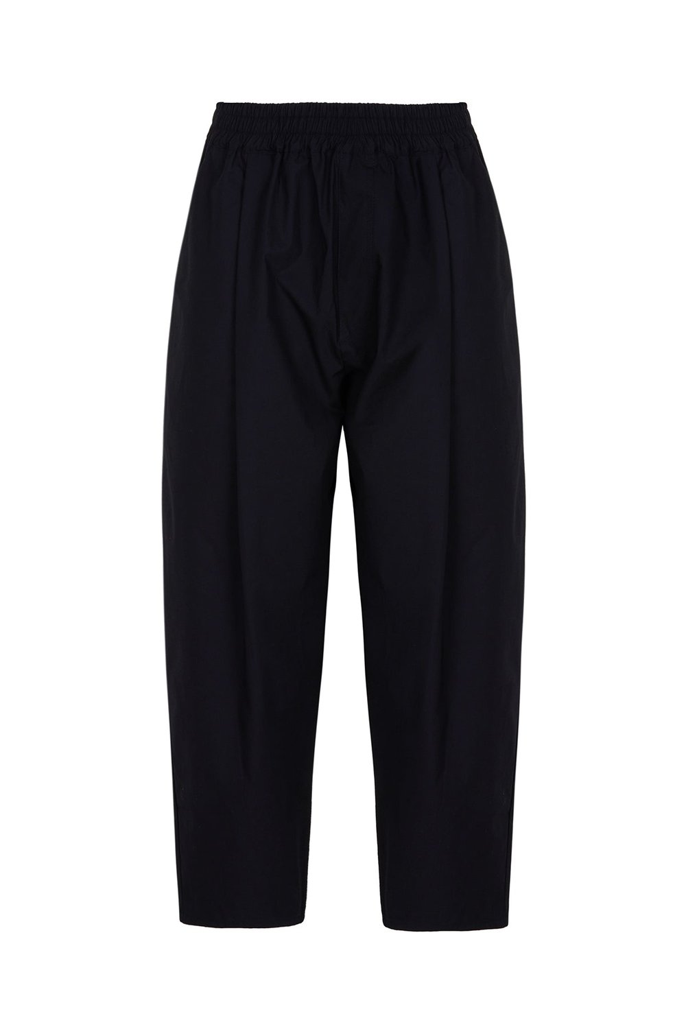 Sertaç Taşdelen-Siyah %100 Pamuk Beli Lastikli Erkek Pantolon P 02-Pantolon-4-Milagron.com