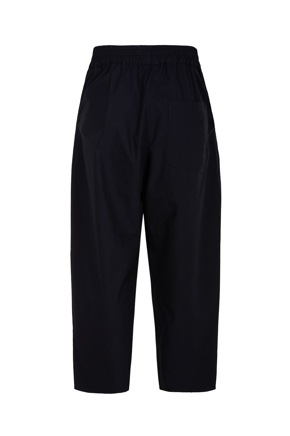 Sertaç Taşdelen-Siyah %100 Pamuk Beli Lastikli Erkek Pantolon P 02-Pantolon-5-Milagron.com