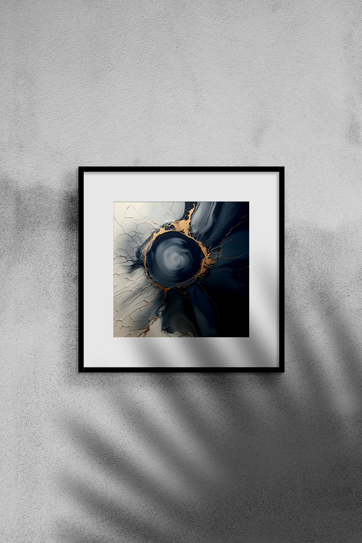 Sertaç Taşdelen-The Dot Kintsugi Generative Art Print 1-Tablo-1-Milagron.com