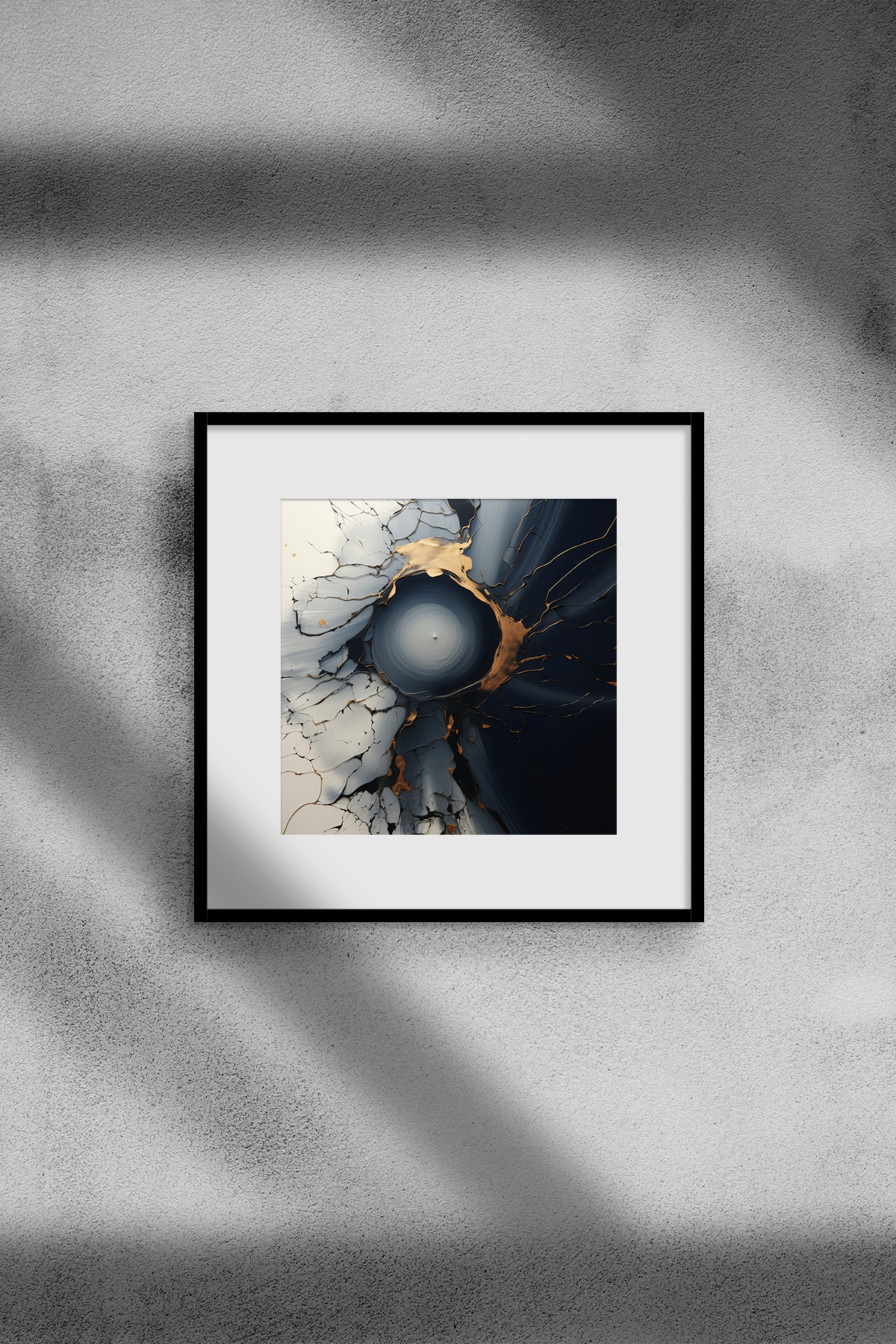 Sertaç Taşdelen-The Dot Kintsugi Generative Art Print 2-Tablo-1-Milagron.com