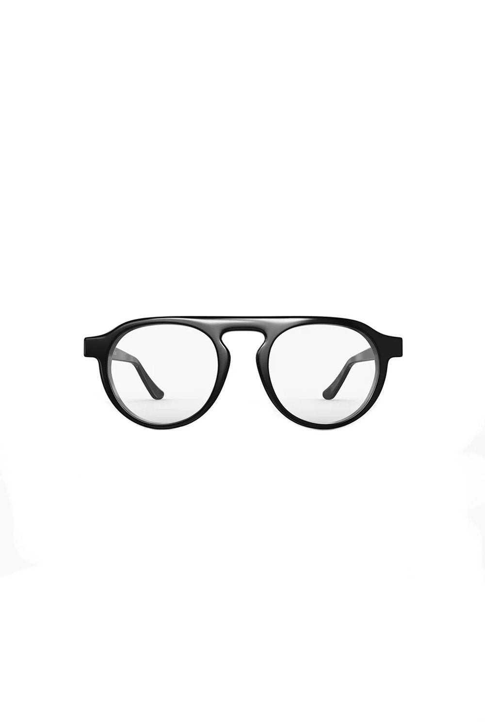 Sertaç Taşdelen-Transparan Camlı Siyah Çerçeveli Asetat Cr-39 Uv 400 Unisex Güneş Gözlüğü Model G 03-Sweatshirts & Hoodies-2-Milagron.com