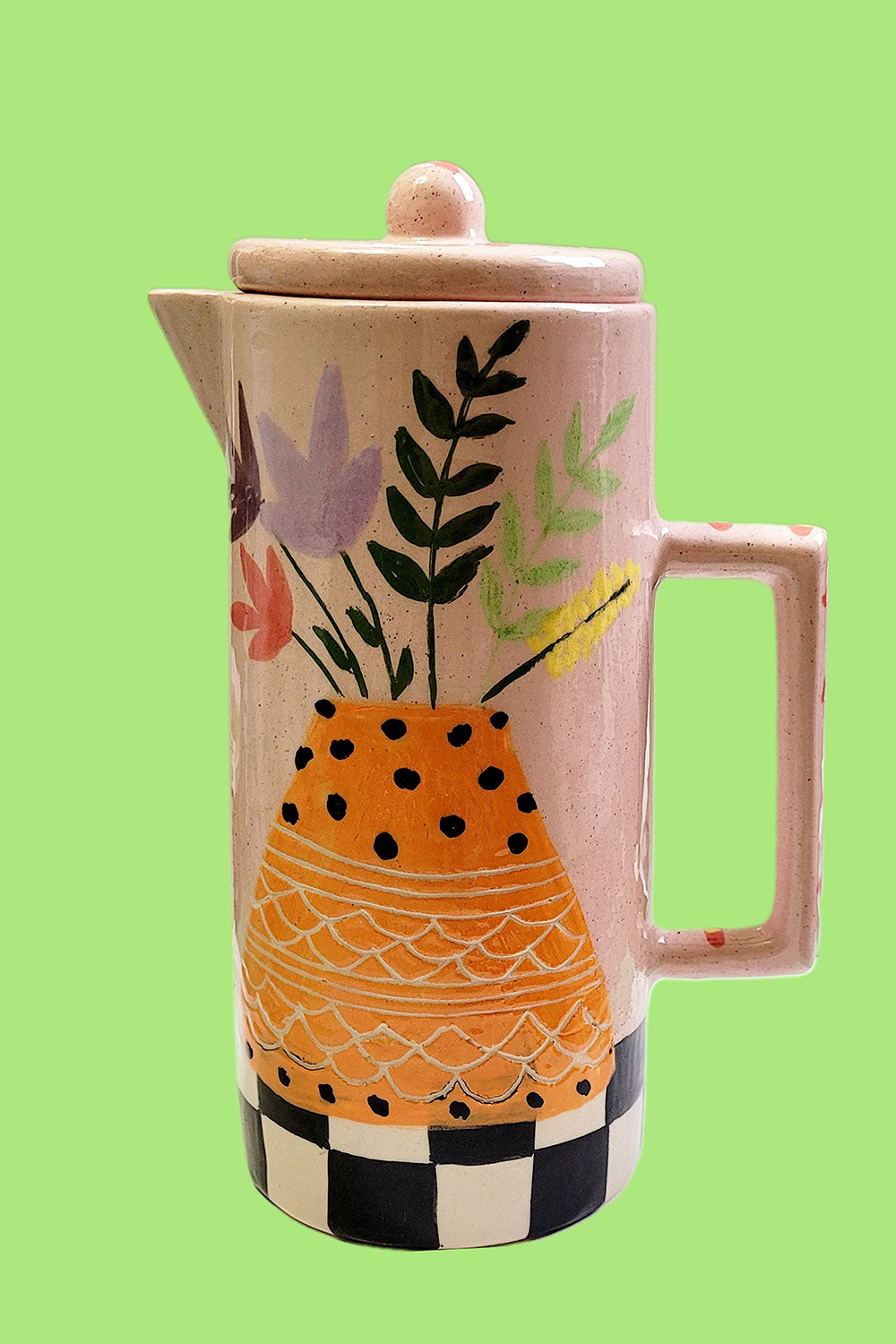 Sesiber-Seramik Sürahi Somon-Sürahi-2-Milagron.com