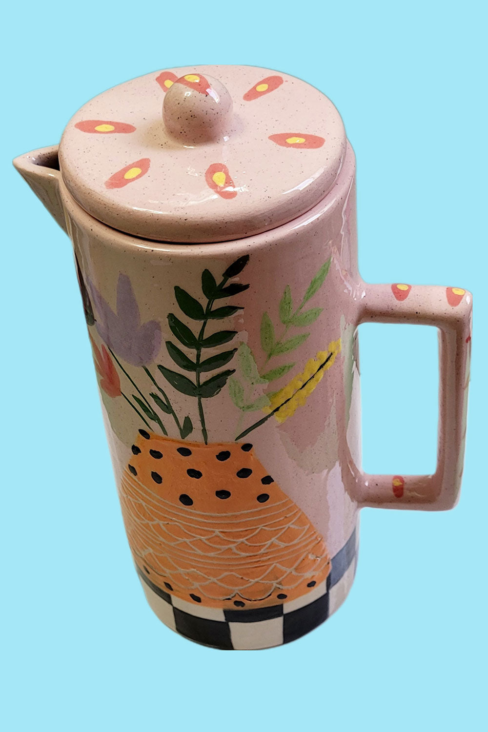 Sesiber-Seramik Sürahi Somon-Sürahi-3-Milagron.com