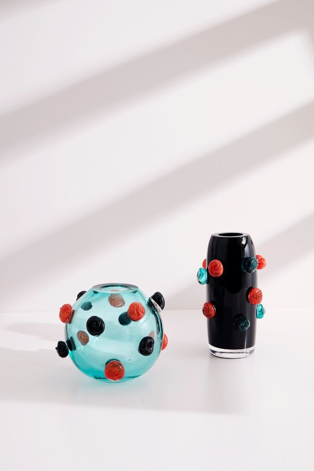 Seym Glass Studio-Flos Turkuaz-Vazo-3-Milagron.com