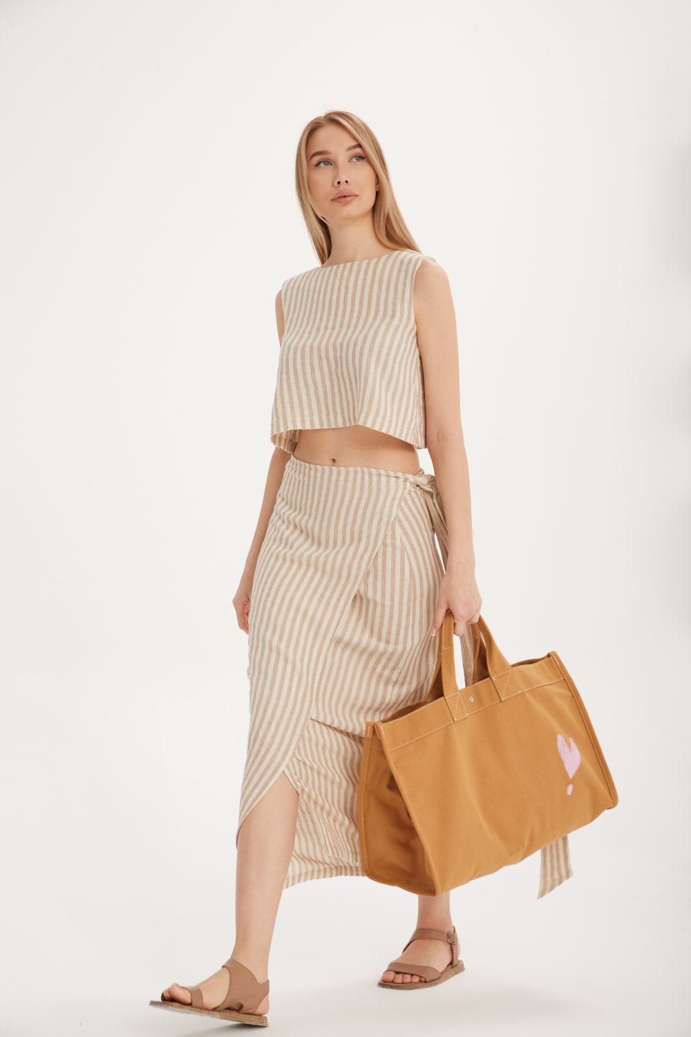 Sfida İstanbul-Lulu Bag Mustard - Kanvas Çanta-El Çantası-4-Milagron.com