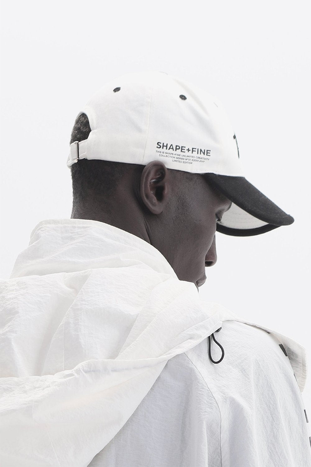 Shape + Fine-Space Cap - White Edition-Şapka-2-Milagron.com