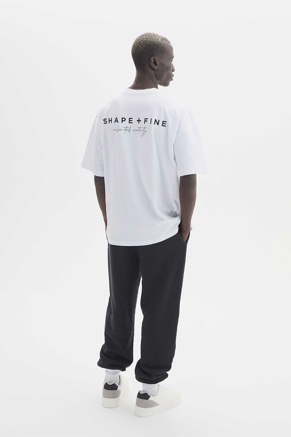 Shape + Fine-Unlimited Creativity Logo T-shirt-T-Shirts-1-Milagron.com