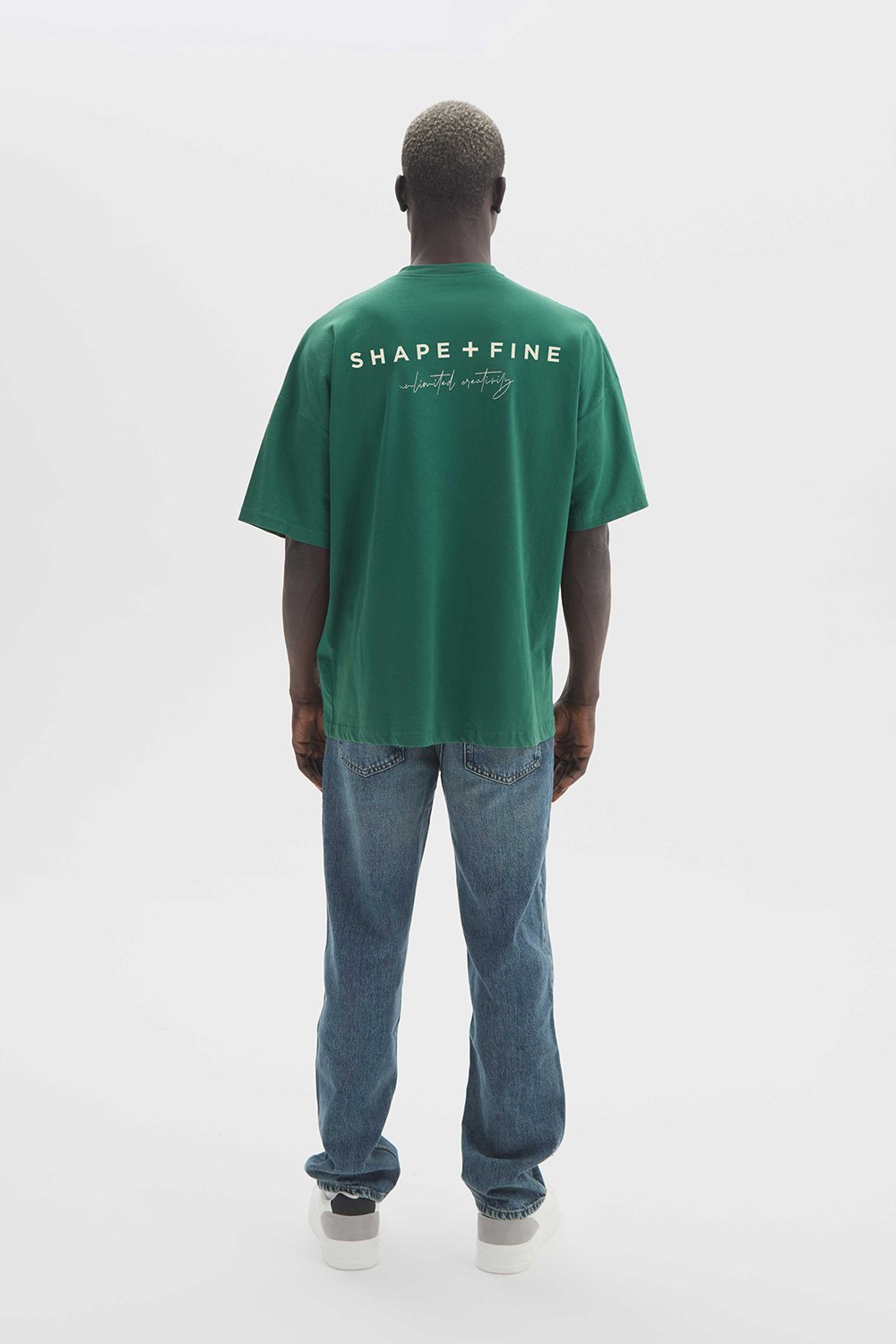 Shape + Fine-Unlimited Creativity Logo T-shirt-T-Shirts-1-Milagron.com