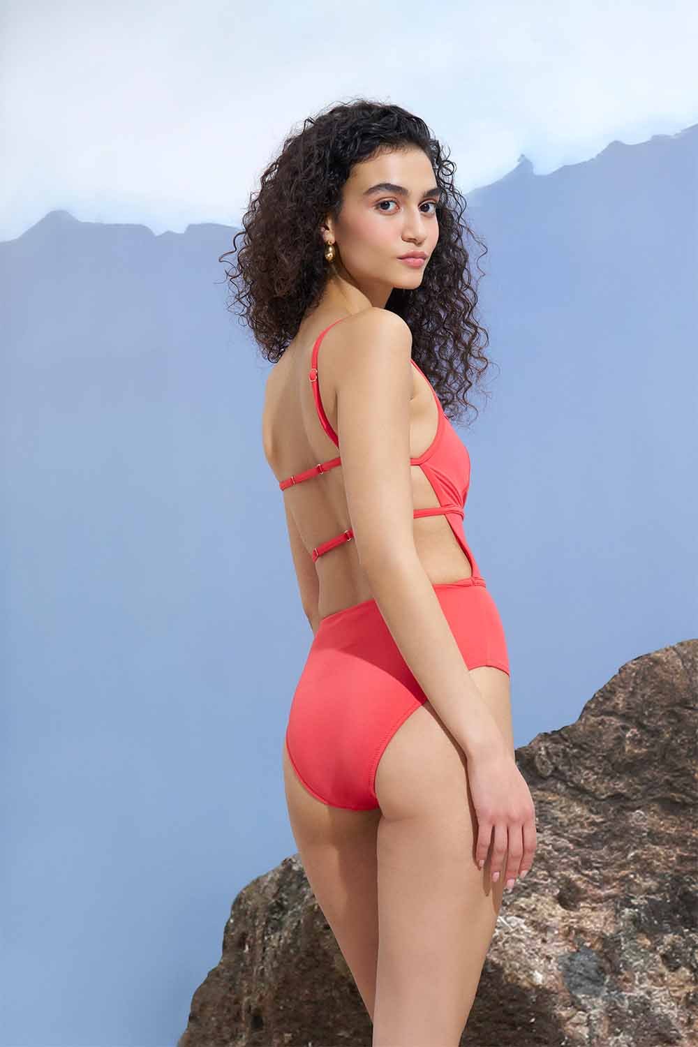 Shikoo Swimwear-Carmen Kırmızı-Bikini & Mayo-4-Milagron.com