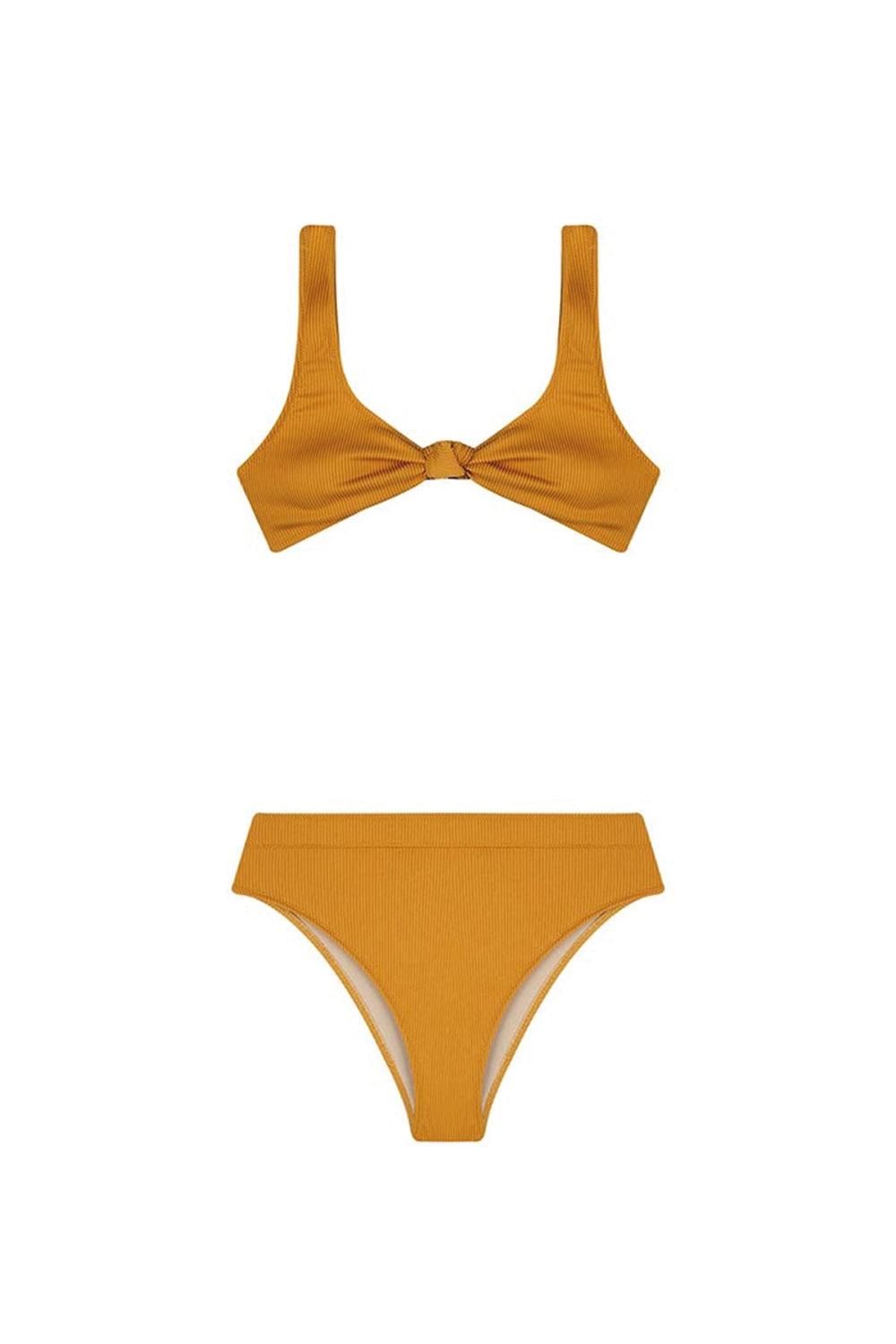 Shikoo Swimwear-Düğüm Detaylı Bikini Takımı-Bikini & Mayo-3-Milagron.com