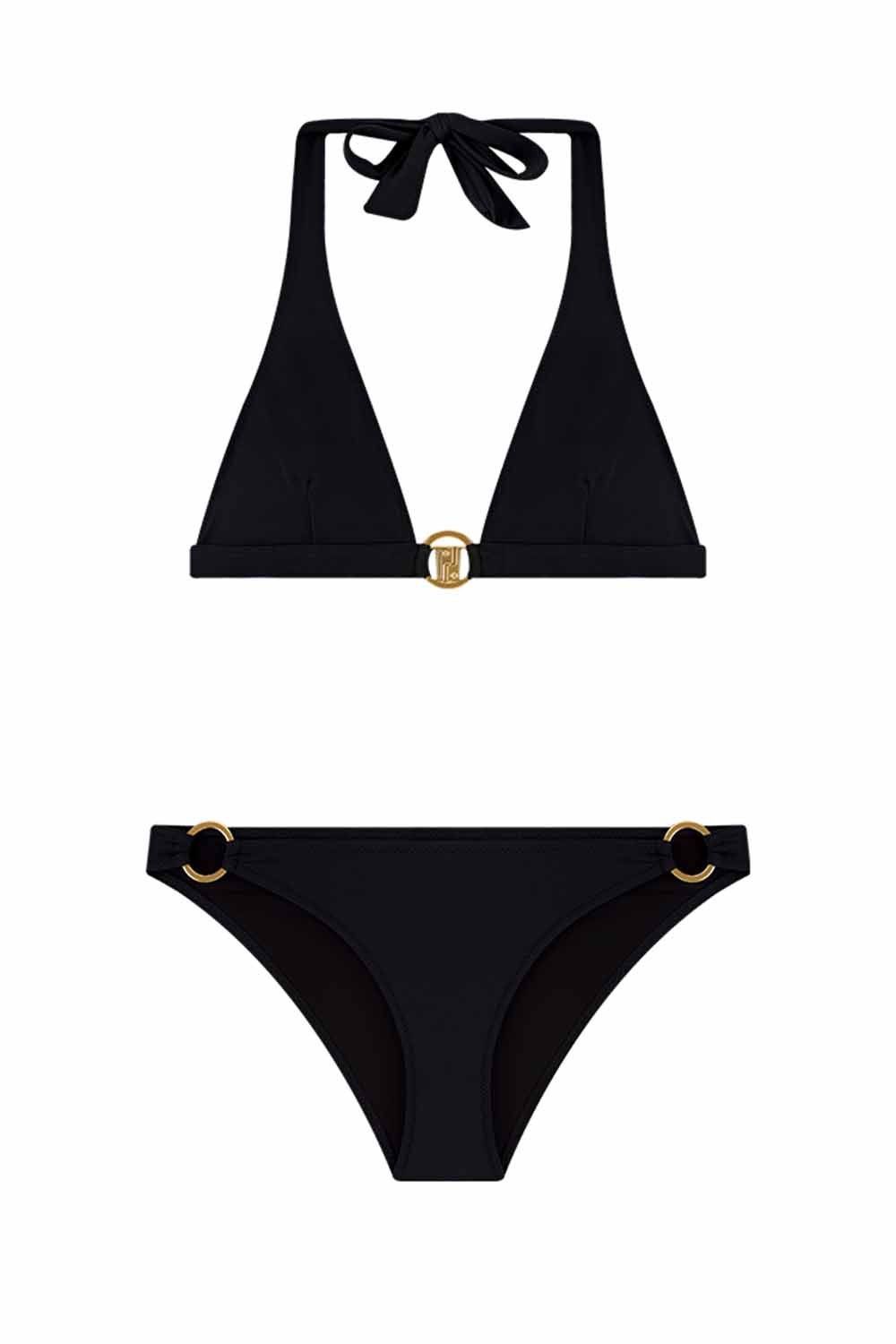 Shikoo Swimwear-Elena Siyah-Bikini & Mayo-4-Milagron.com