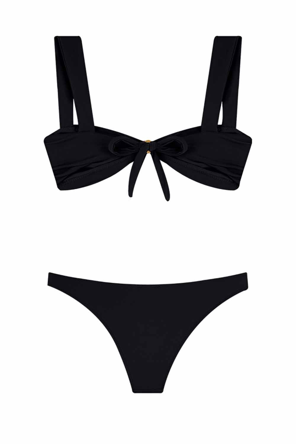 Shikoo Swimwear-Laura Siyah-Bikini & Mayo-5-Milagron.com