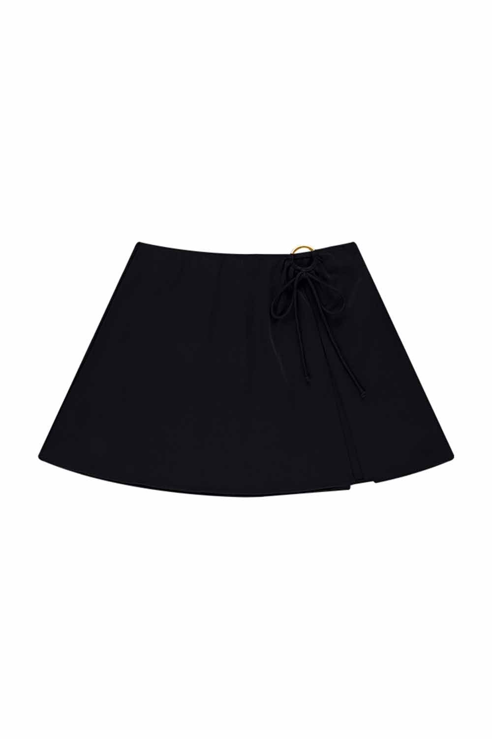 Shikoo Swimwear-Sirena Black Skirt-Bikini & Mayo-3-Milagron.com