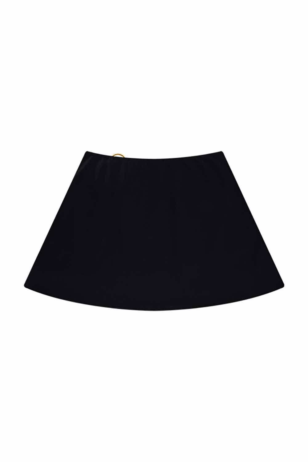 Shikoo Swimwear-Sirena Black Skirt-Bikini & Mayo-4-Milagron.com