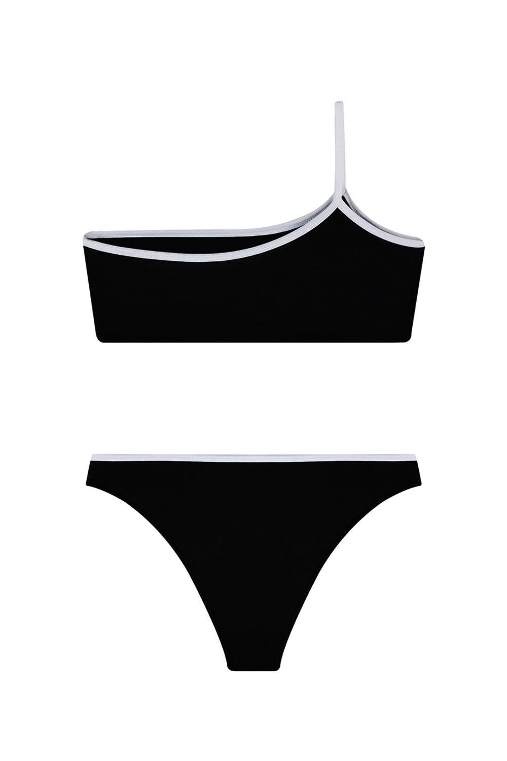 Shikoo Swimwear-Tek Omuz Bikini-Bikini & Mayo-1-Milagron.com