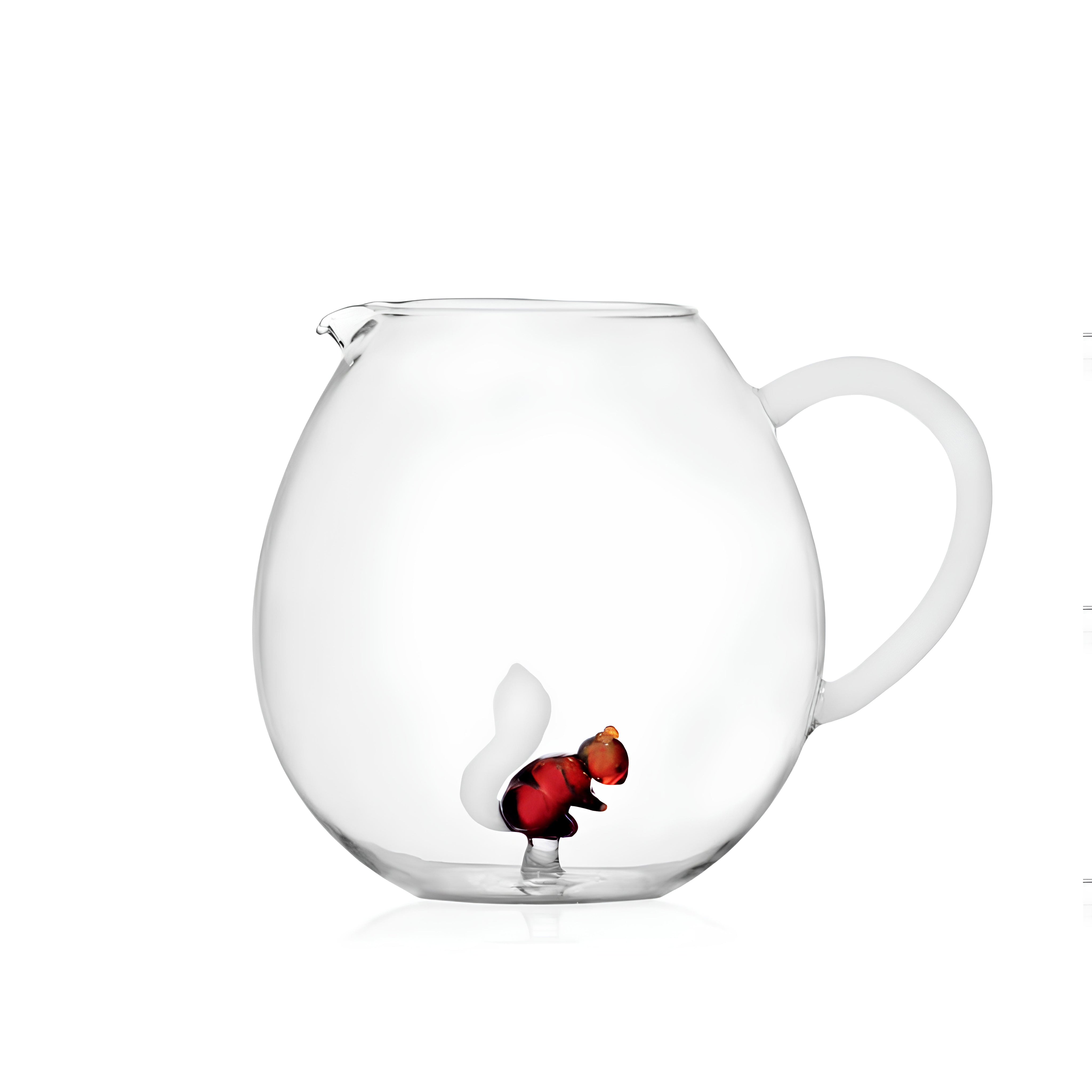 Sihir Mobilya-Sincap Figürlü Cam Sürahi-Sürahi-1-Milagron.com