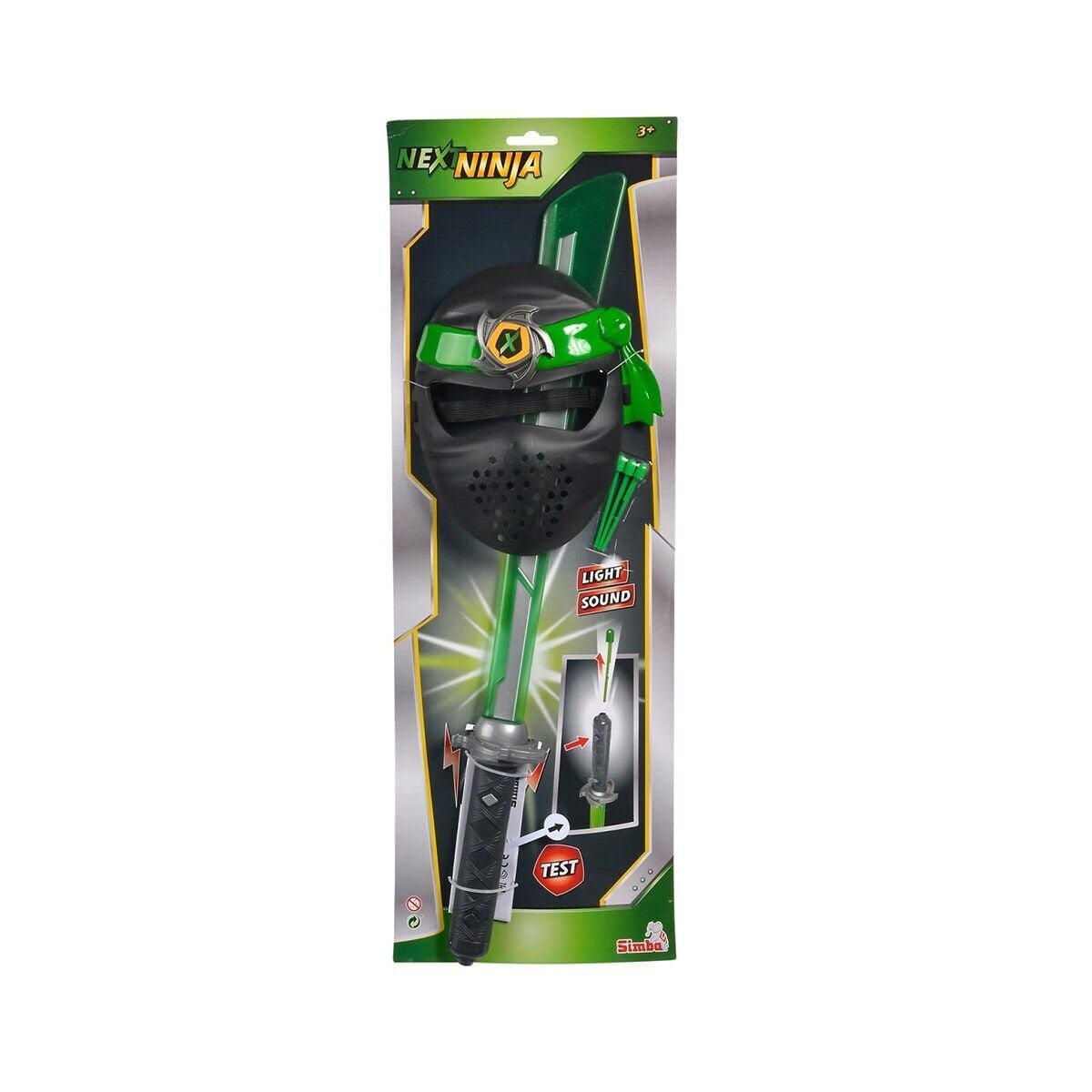 108042238 Next NiNja Sword And Mask Green