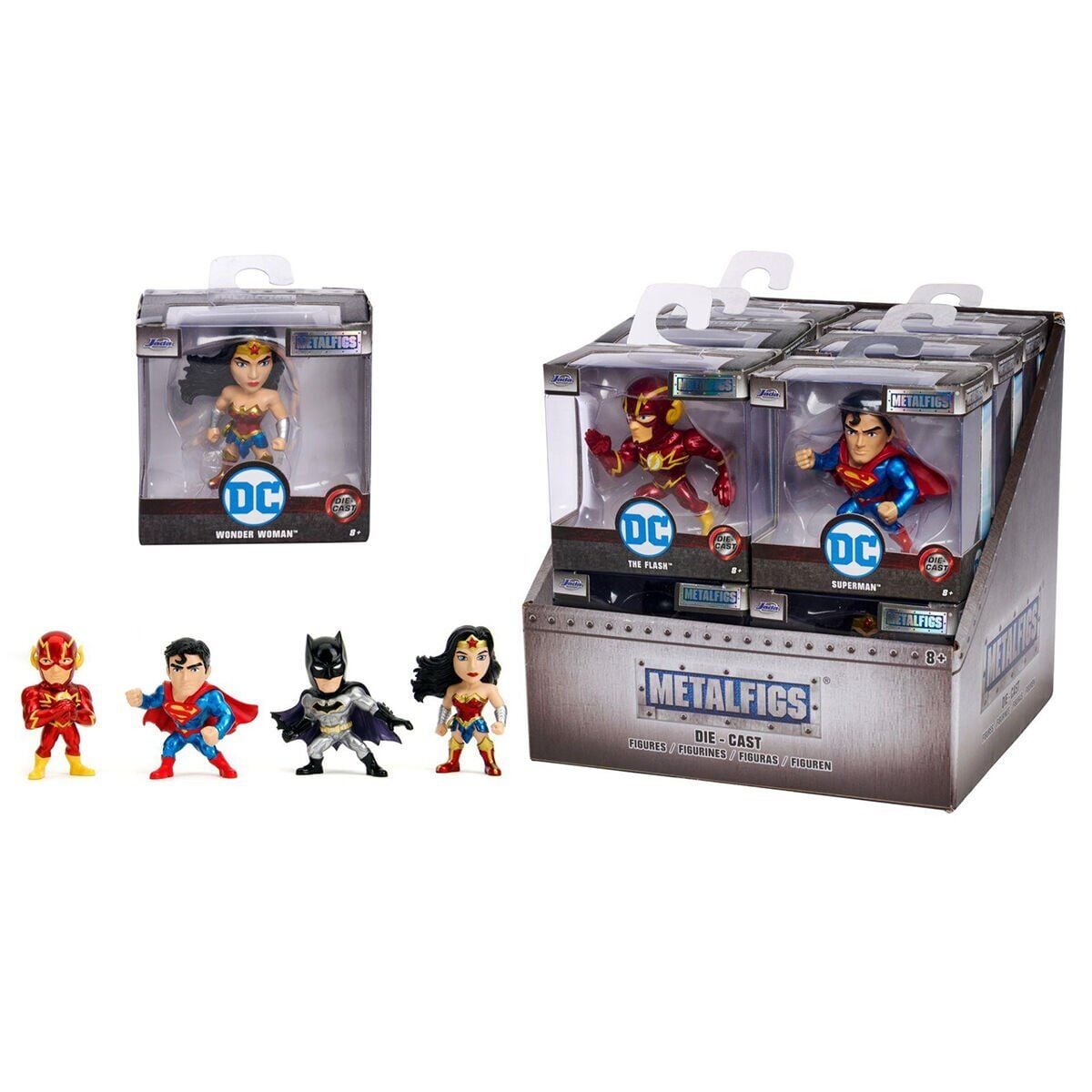 9385142300W01 Dc Figures 2 5 Wave 1Die-Cast Pop-Culture Collectible Figur(Belirtilen Fiyat, Tekli Satış Için Adet Fiyatıdır.)