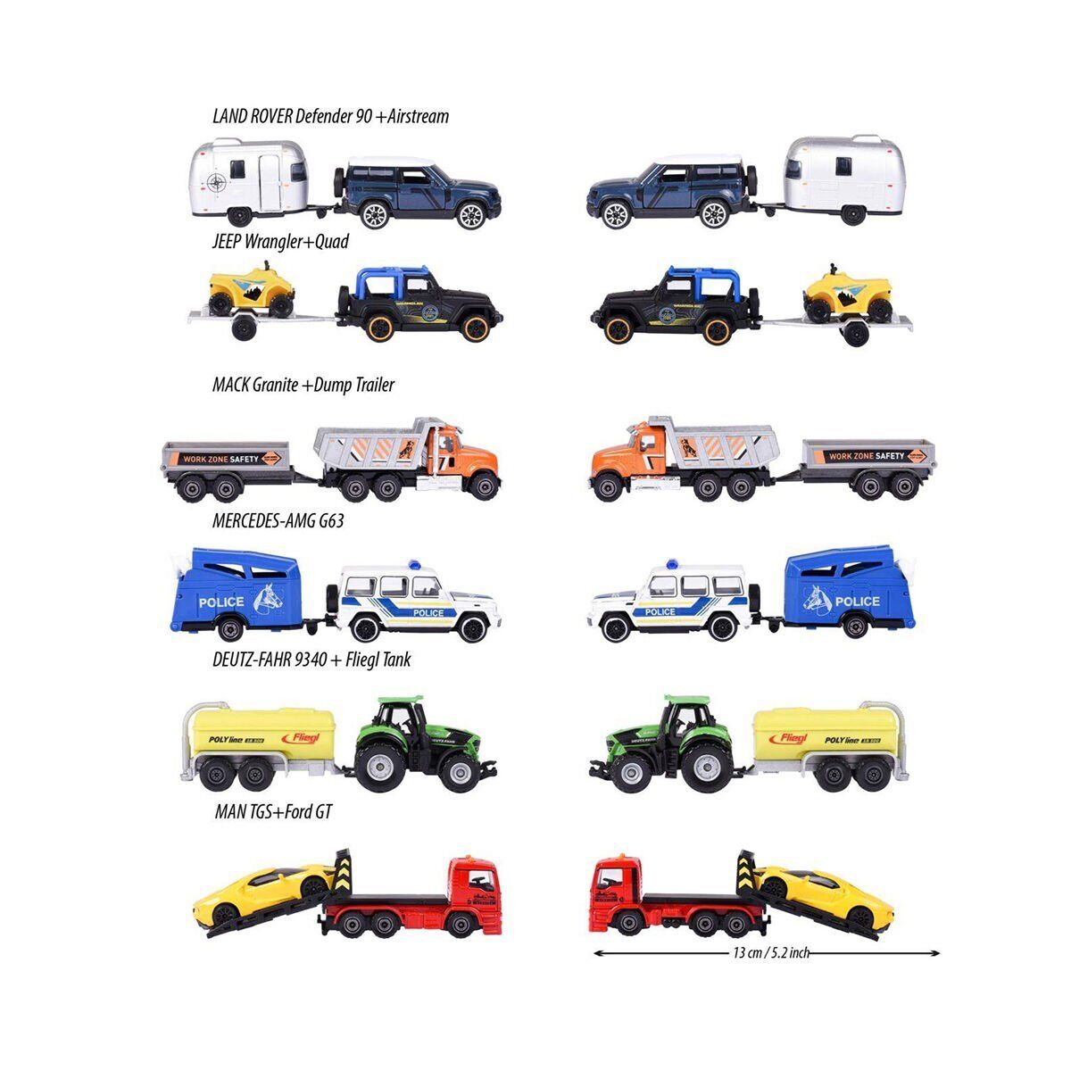 8503002001 City Trailer 6-Asst