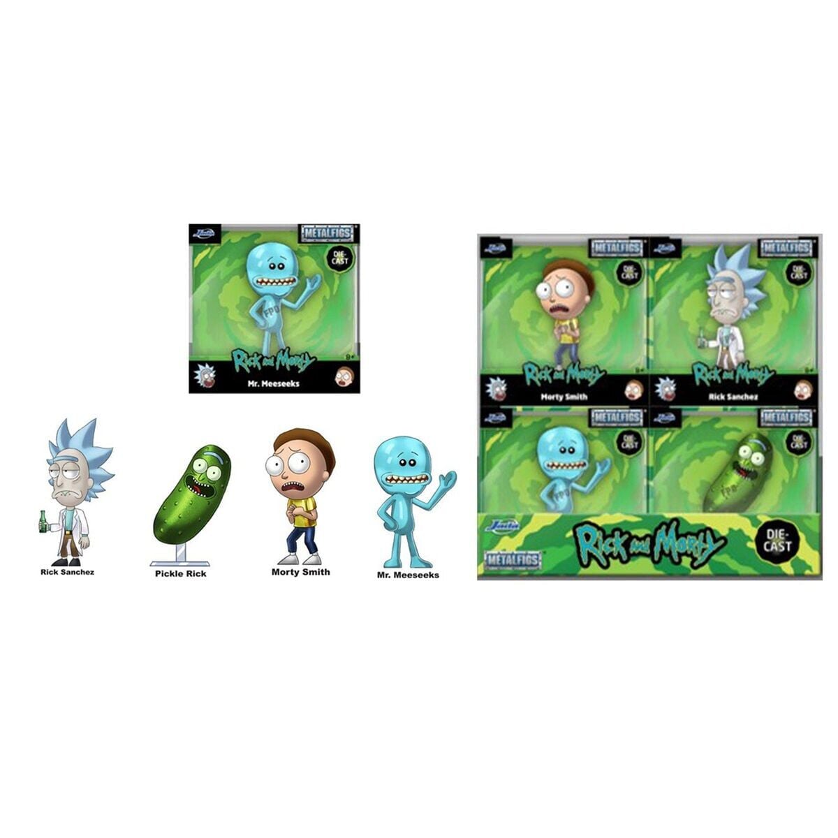 9385287300W01 Rick And Morty Figures 2 5 Wave 1