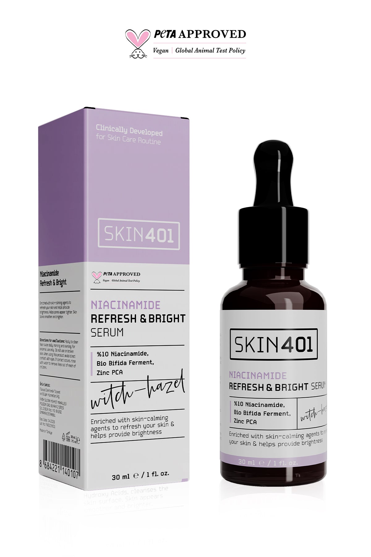 10% Niacinamide Refresh & Bright Serum 30 Ml