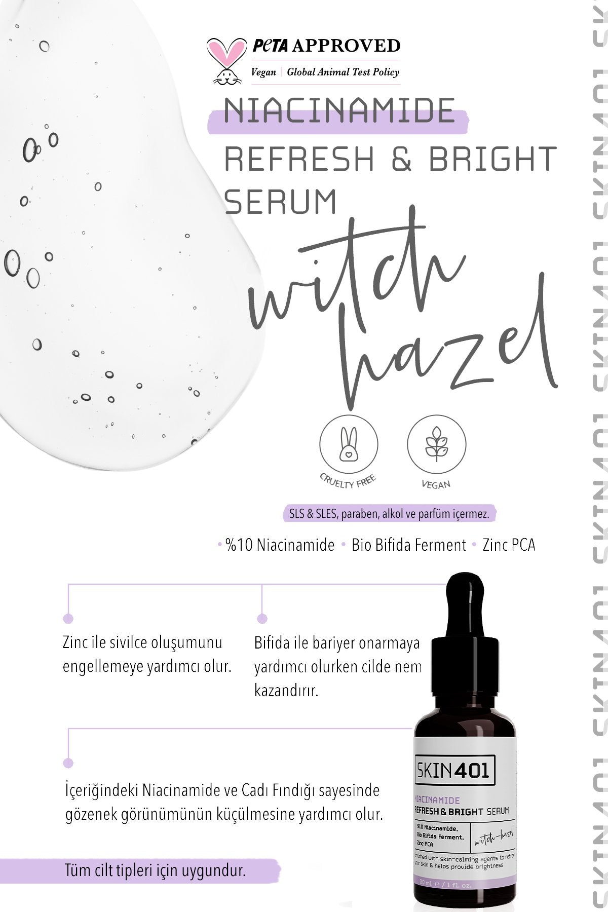 10% Niacinamide Refresh & Bright Serum 30 Ml