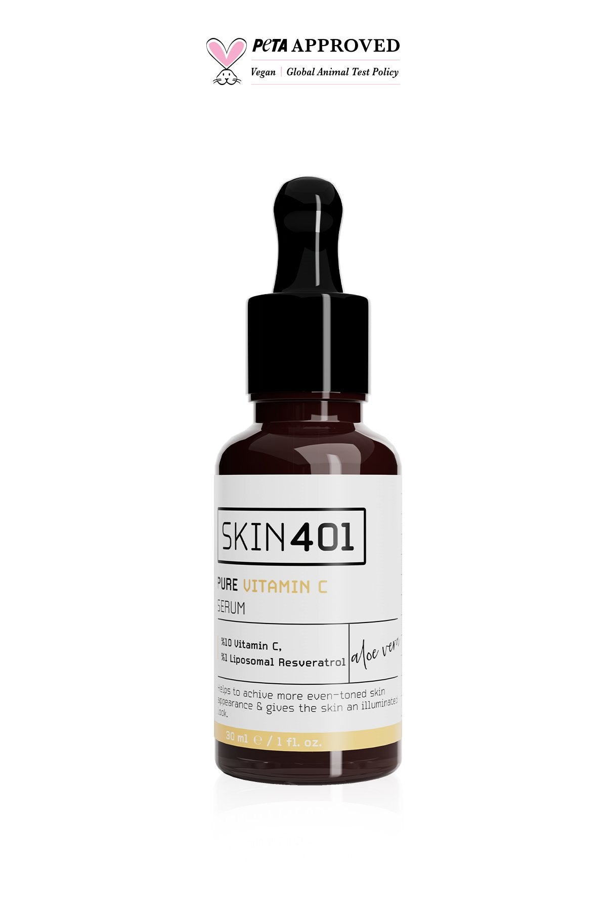10% Pure Vitamin C Serum 30 Ml