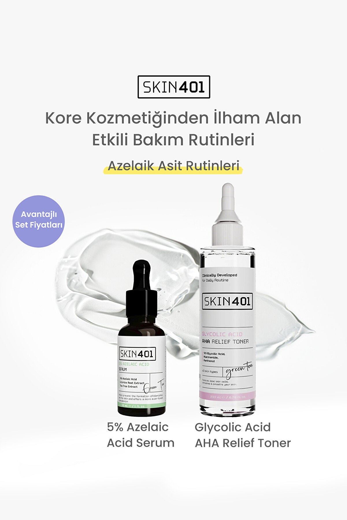 Gözenek Karşıtı Ve Arındırıcı Bakım Seti